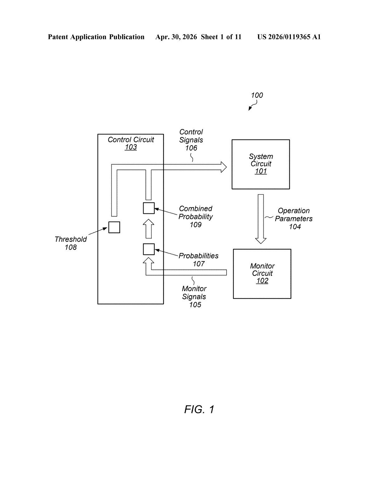 Apple Patent: Chips That Monitor and Fix Their Own Stress — figure from US 2026/0119365 A1