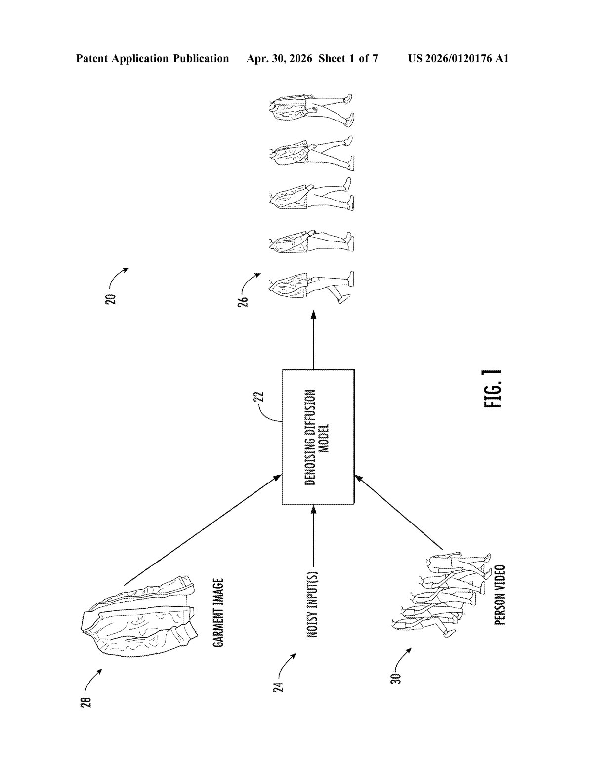 Google Patent: AI Virtual Try-On With Split Guidance — figure from US 2026/0120176 A1