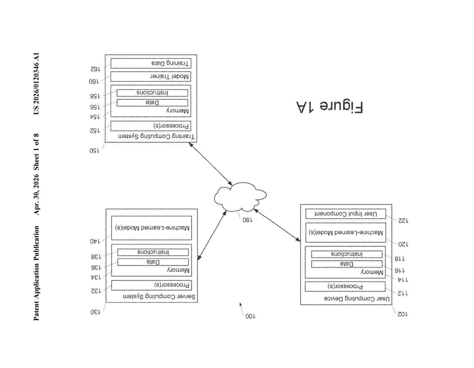 Google Patent: AI Recoloring Photos From Text Descriptions — figure from US 2026/0120346 A1
