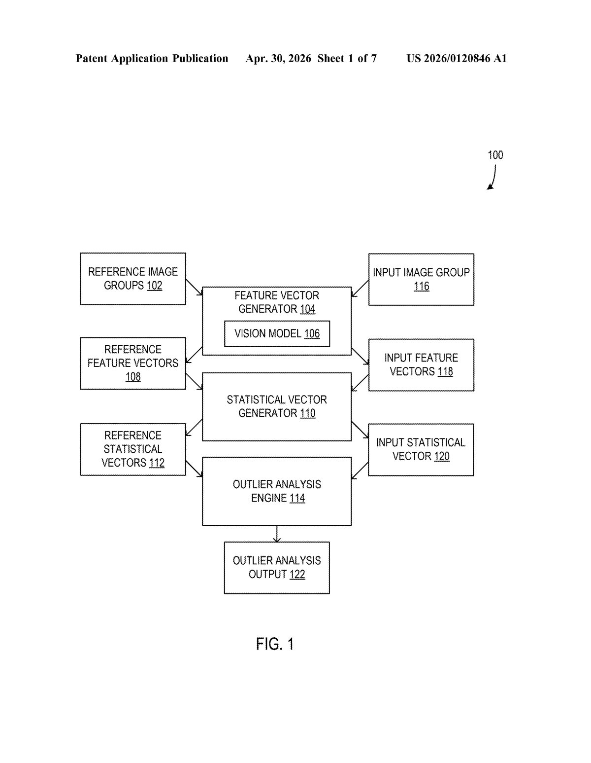 Microsoft Patent: Auto Quality Filter for Medical Imaging AI — figure from US 2026/0120846 A1