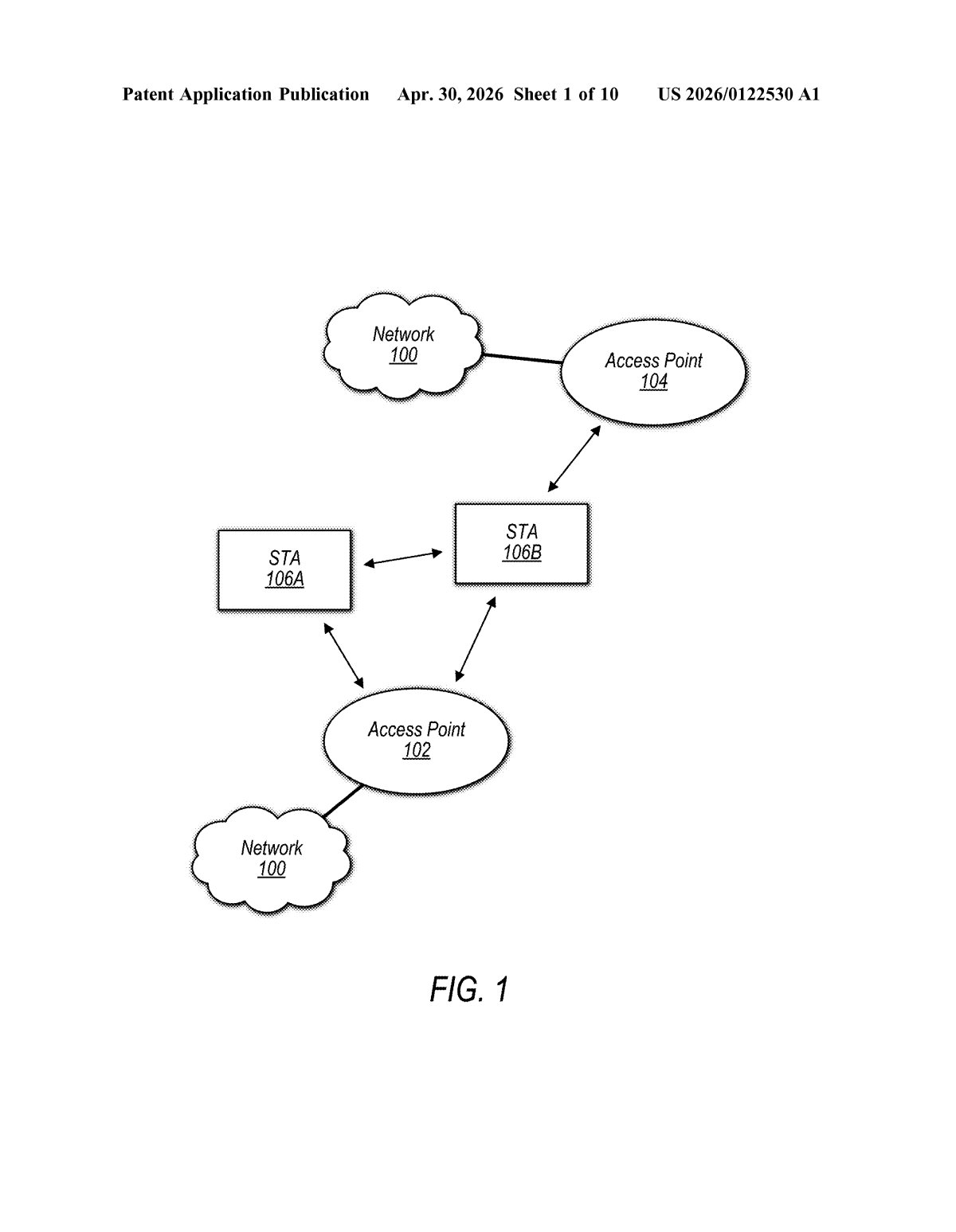Apple Patent: Smarter Wi-Fi Buffer Reporting Explained — figure from US 2026/0122530 A1