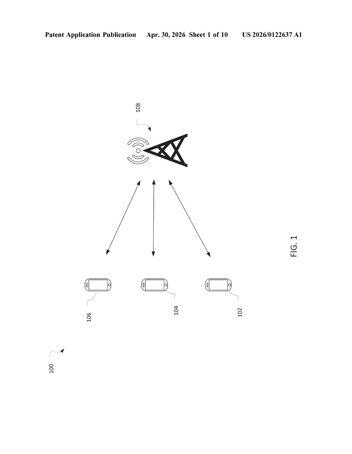 Apple Patent: 5G Upload Pauses for Body Proximity Sensing — figure from US 2026/0122637 A1