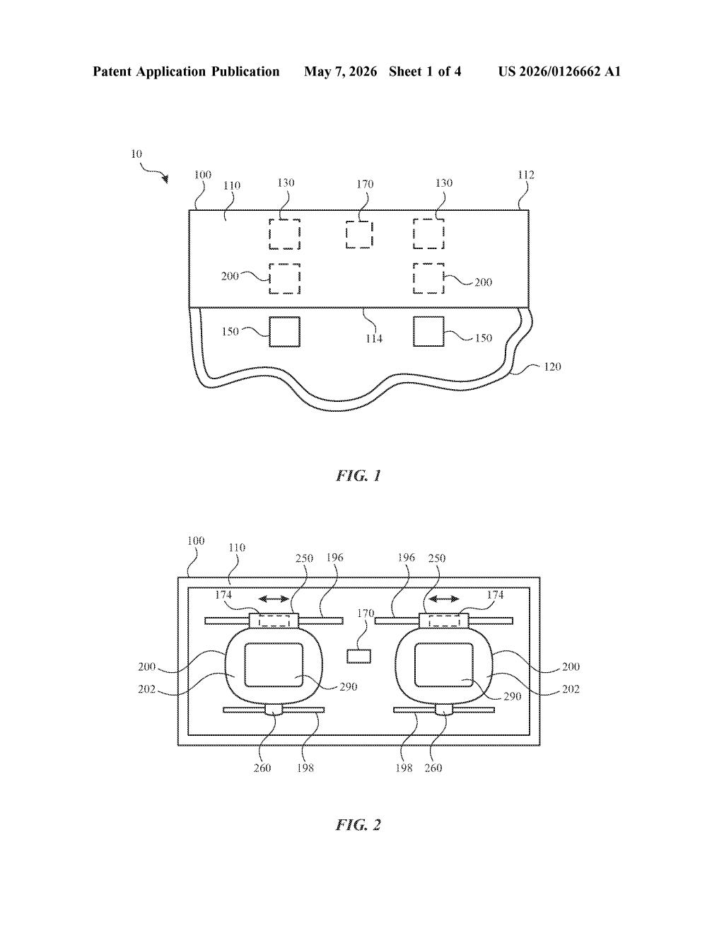 Apple Patent: VR Headset Optical Enclosure Design — figure from US 2026/0126662 A1