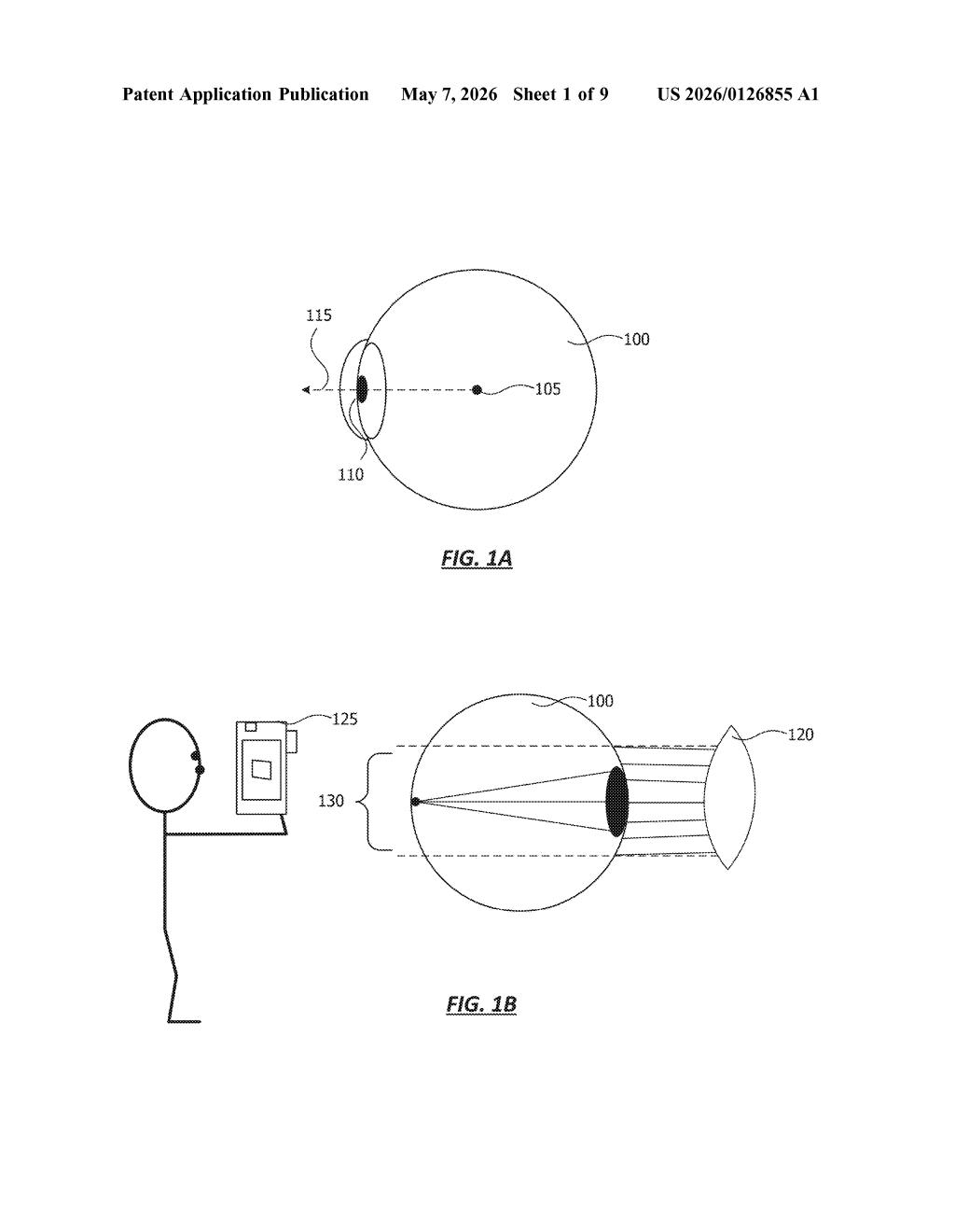 Apple Patent: Eye Tracking Data Filtering for AR Lenses — figure from US 2026/0126855 A1