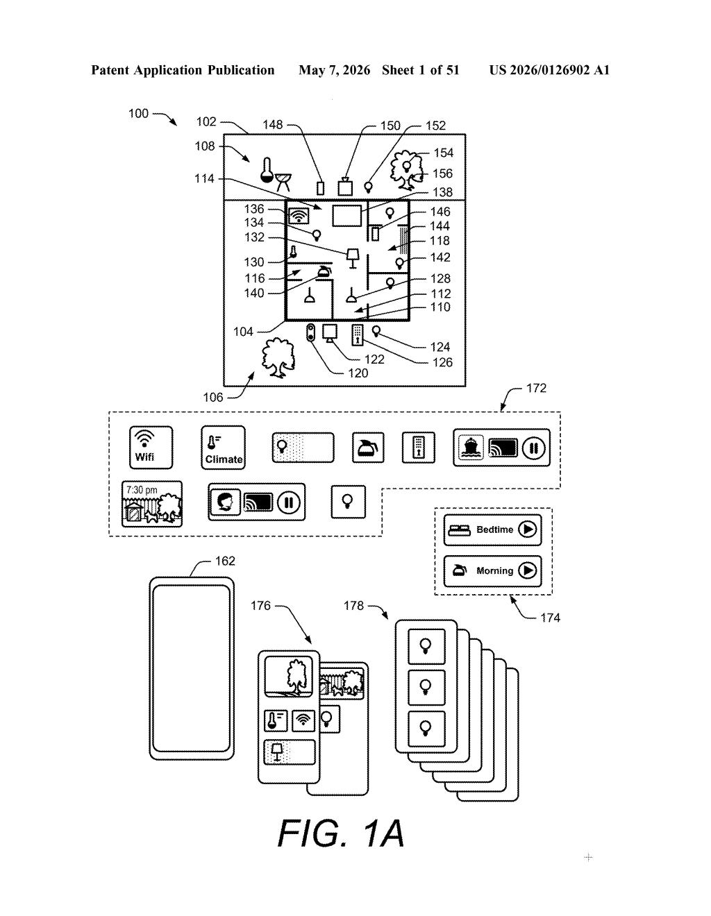 Google Patent: Dual-Timeline Video Scrubbing UI Explained — figure from US 2026/0126902 A1