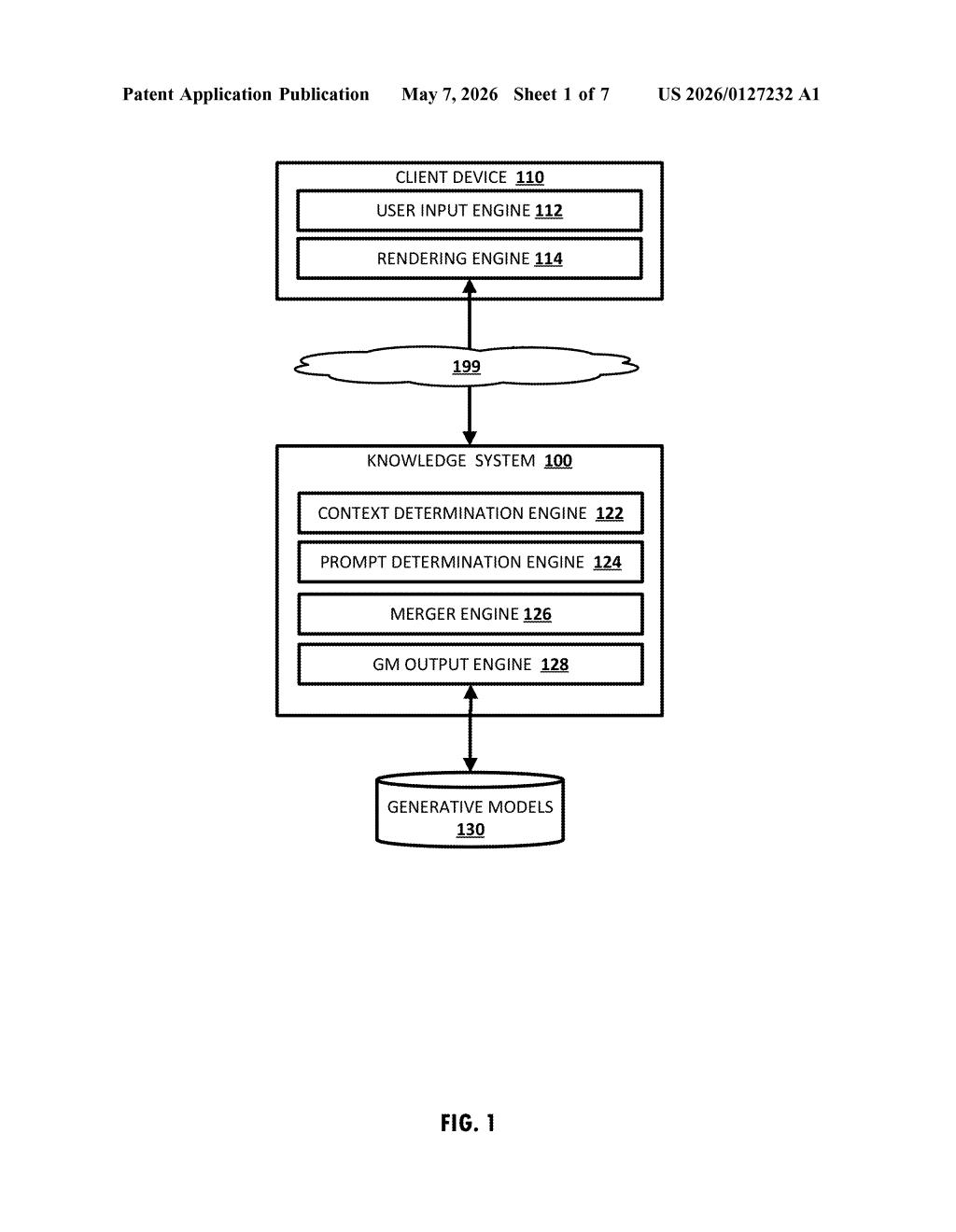 Google Patent: Merging AI Prompts for Multiple Users — figure from US 2026/0127232 A1