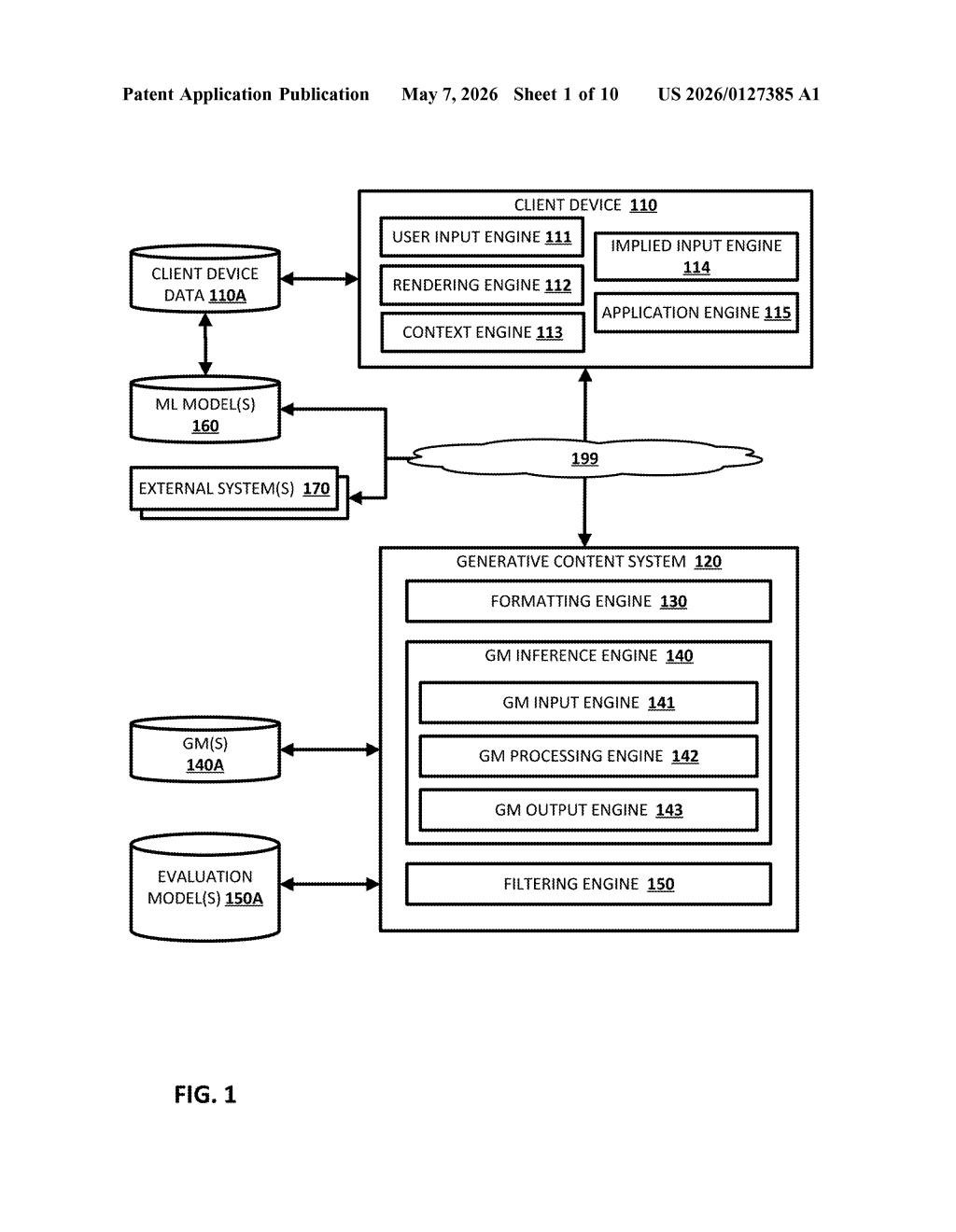 Google Patent: Multi-Stage AI Prompt Filtering System — figure from US 2026/0127385 A1
