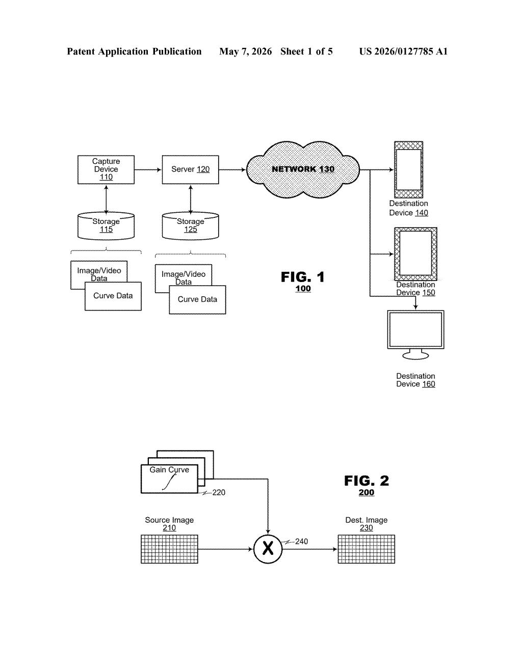Apple Patent: Gain Curves for HDR Image Exchange — figure from US 2026/0127785 A1
