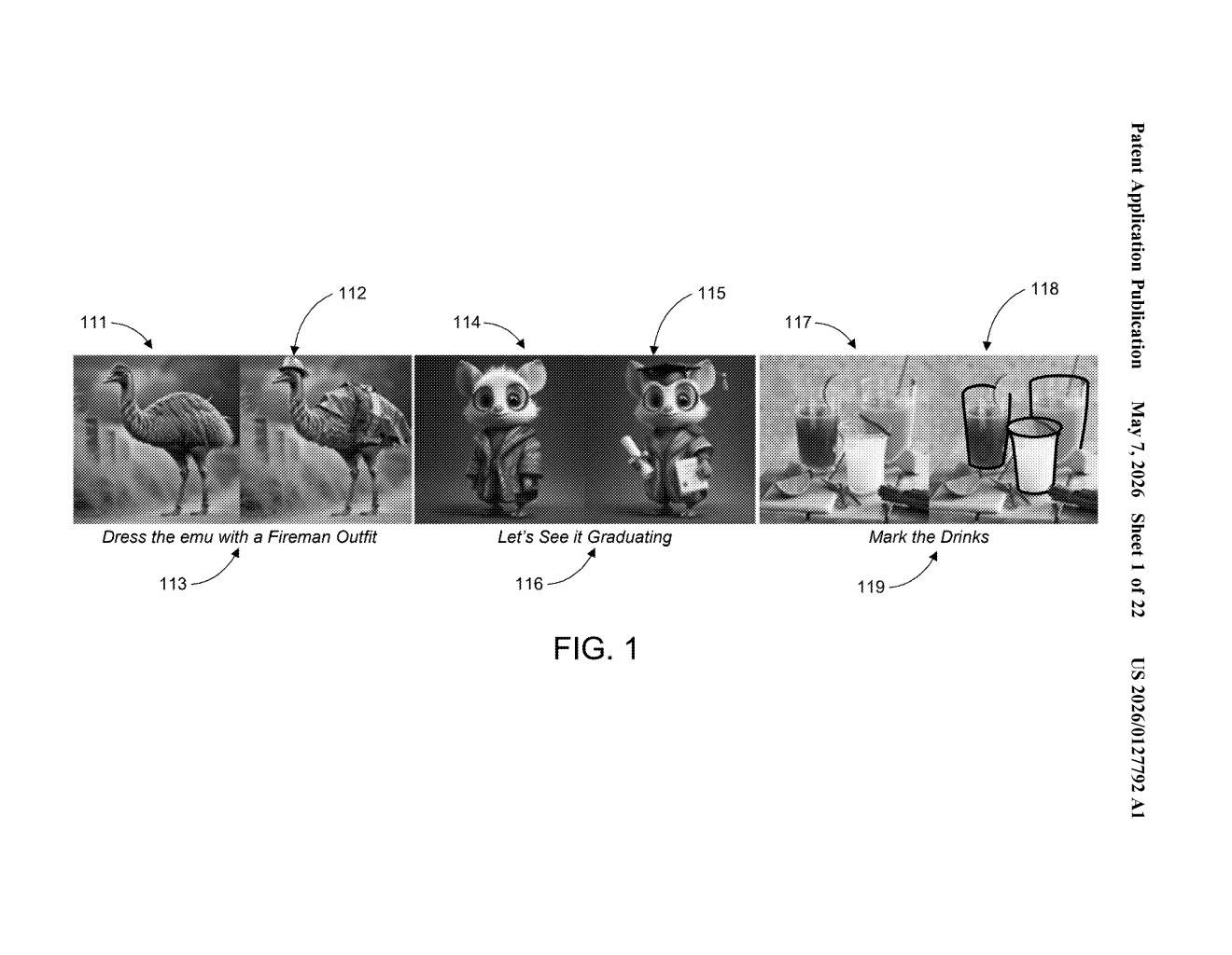 Meta Patent: AI Image Editing via Task Recognition — figure from US 2026/0127792 A1