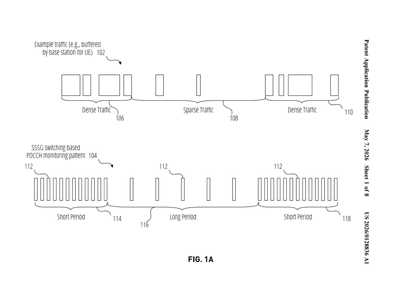 Apple Patent: 5G PDCCH Skipping & SSSG Switching Explained — figure from US 2026/0128836 A1