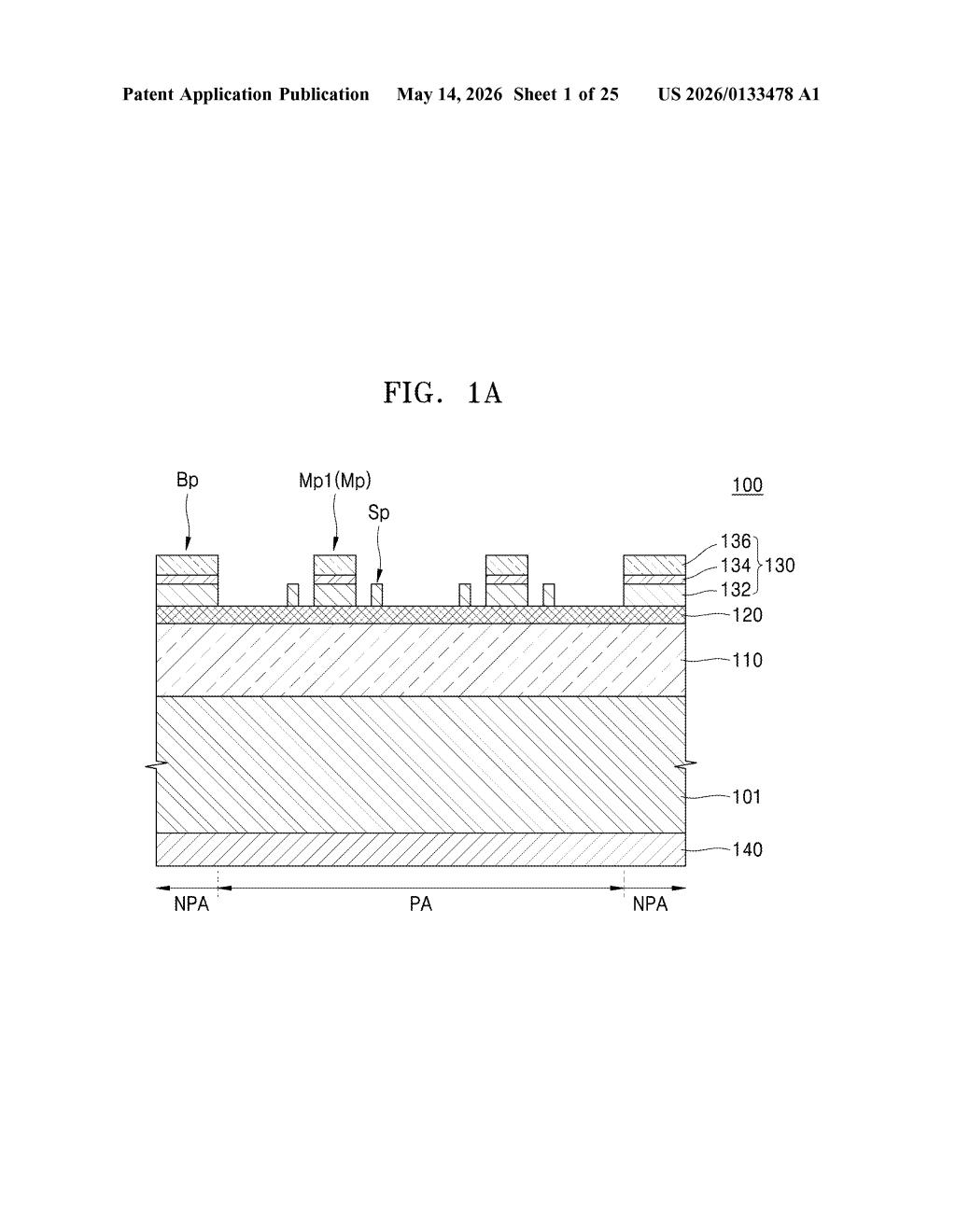 Samsung Patent: Advanced EUV Mask Phase-Shift Design — figure from US 2026/0133478 A1