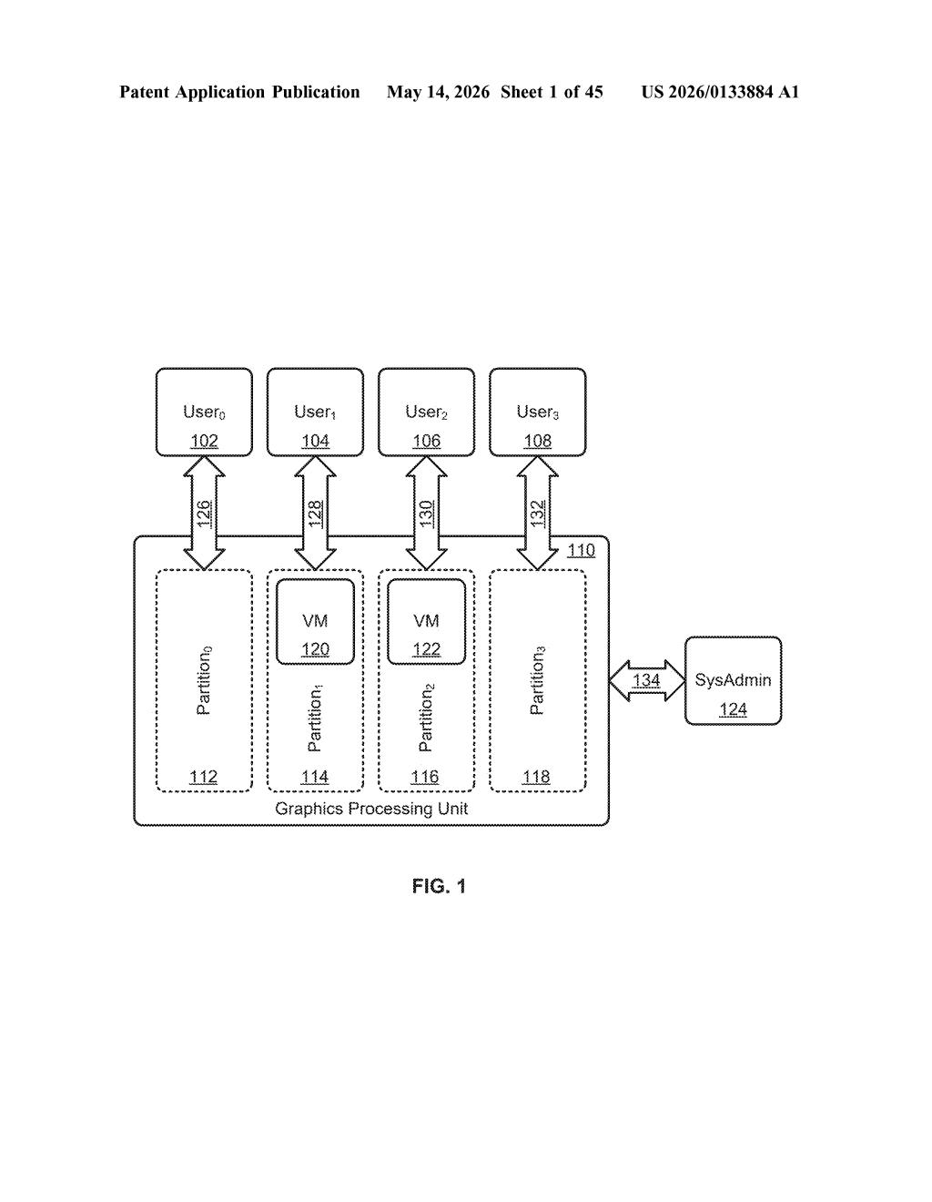 Nvidia Patent: GPU Memory Error Isolation Technique — figure from US 2026/0133884 A1