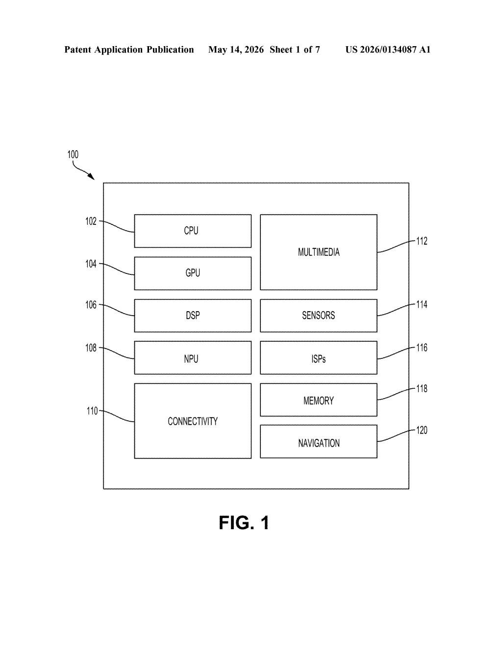 Qualcomm Patent: Thermal Attack Exploit Mitigation — figure from US 2026/0134087 A1