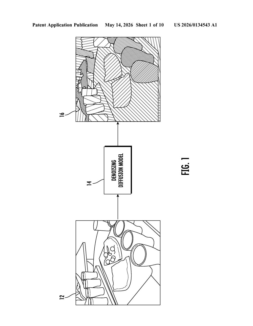 Google's Panoptic Segmentation Patent Uses Diffusion Models — figure from US 2026/0134543 A1
