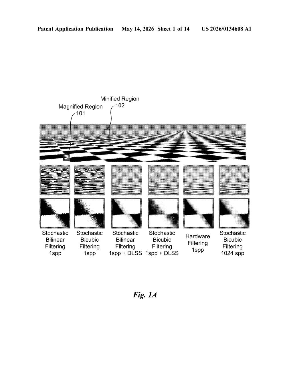 Nvidia's Stochastic Texture Filtering Patent Explained — figure from US 2026/0134608 A1