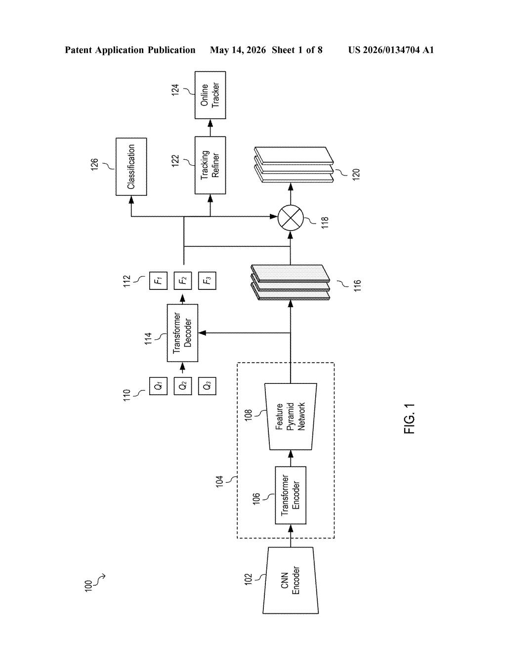 Samsung Patent: Video Panoptic Segmentation Explained — figure from US 2026/0134704 A1