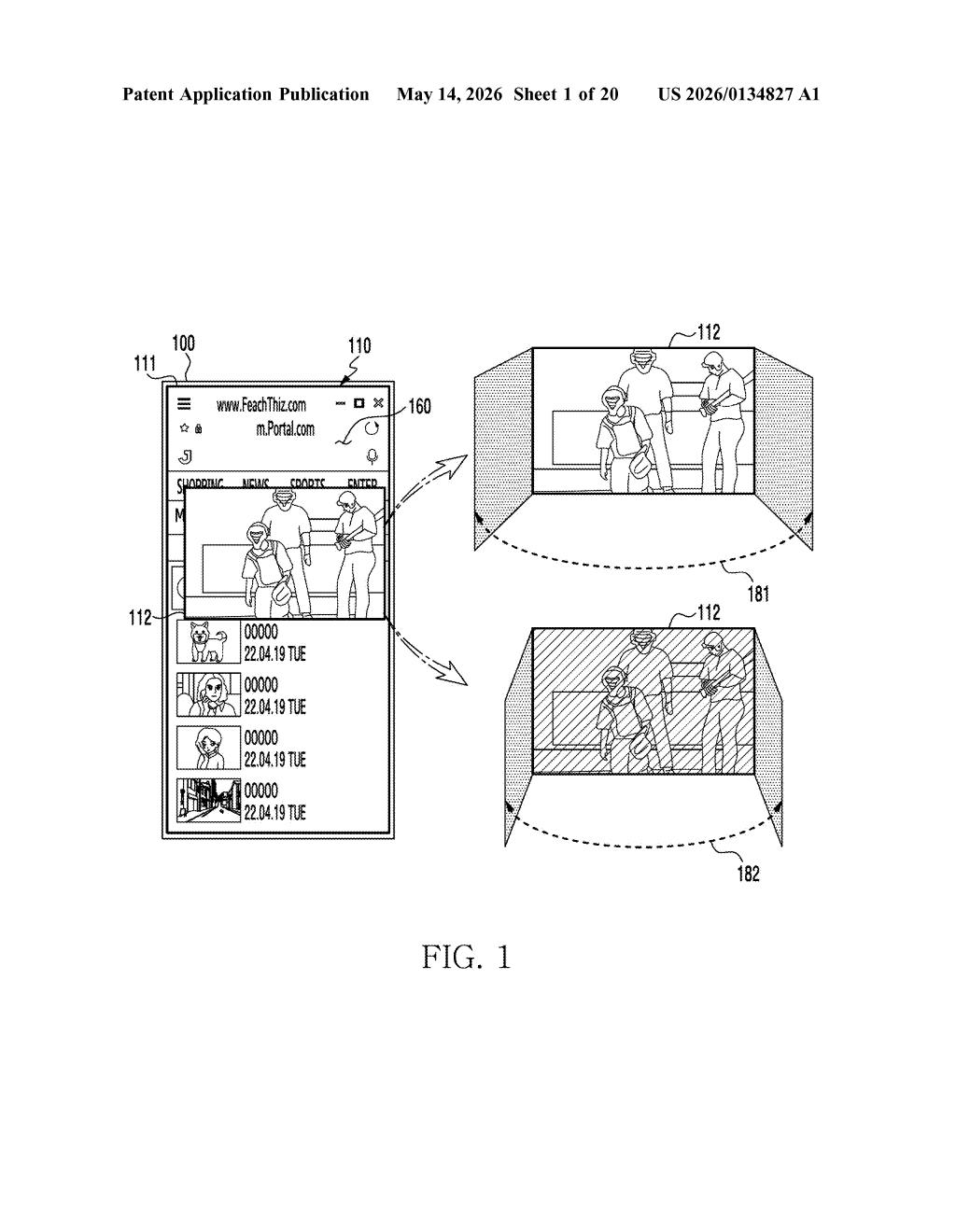 Samsung Patent: Per-Layer Display Privacy Filter Explained — figure from US 2026/0134827 A1