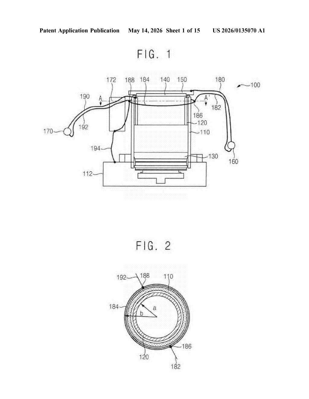 Samsung Patent: Improved PVD Chip Coating Apparatus — figure from US 2026/0135070 A1