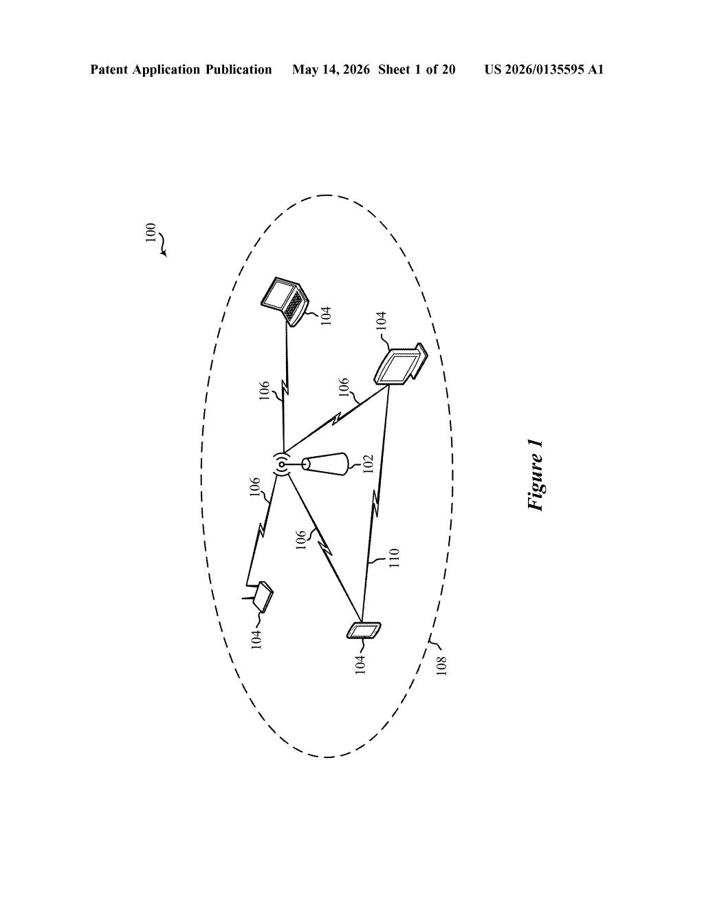 Qualcomm Patent: 60 GHz Wi-Fi With Sub-7 GHz Setup — figure from US 2026/0135595 A1
