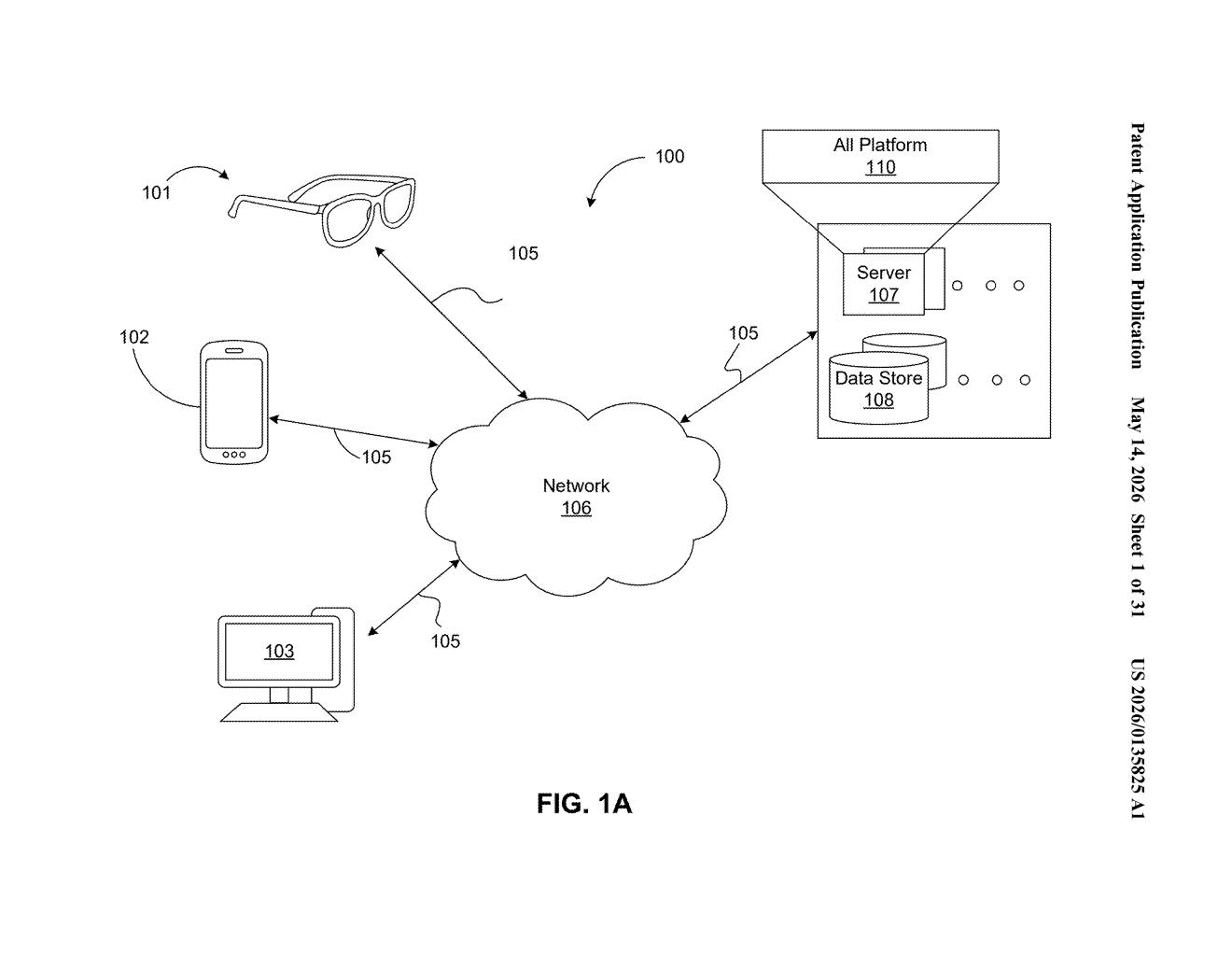 Meta Patent: AI Chatbot Creation Platform Explained — figure from US 2026/0135825 A1