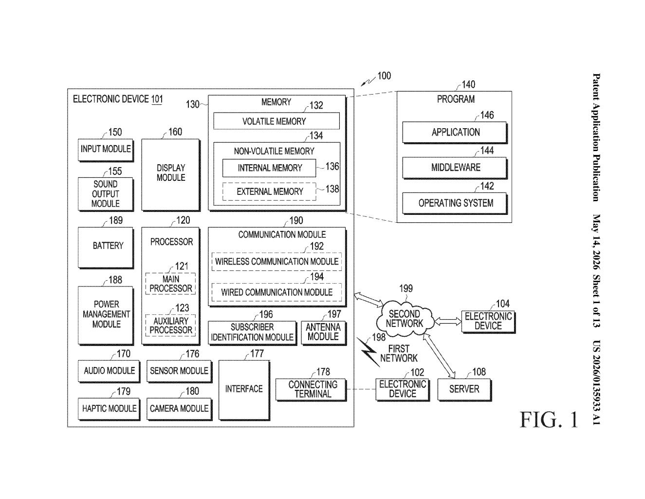 Samsung Patent: Sliding Expandable Display Guide System — figure from US 2026/0135933 A1