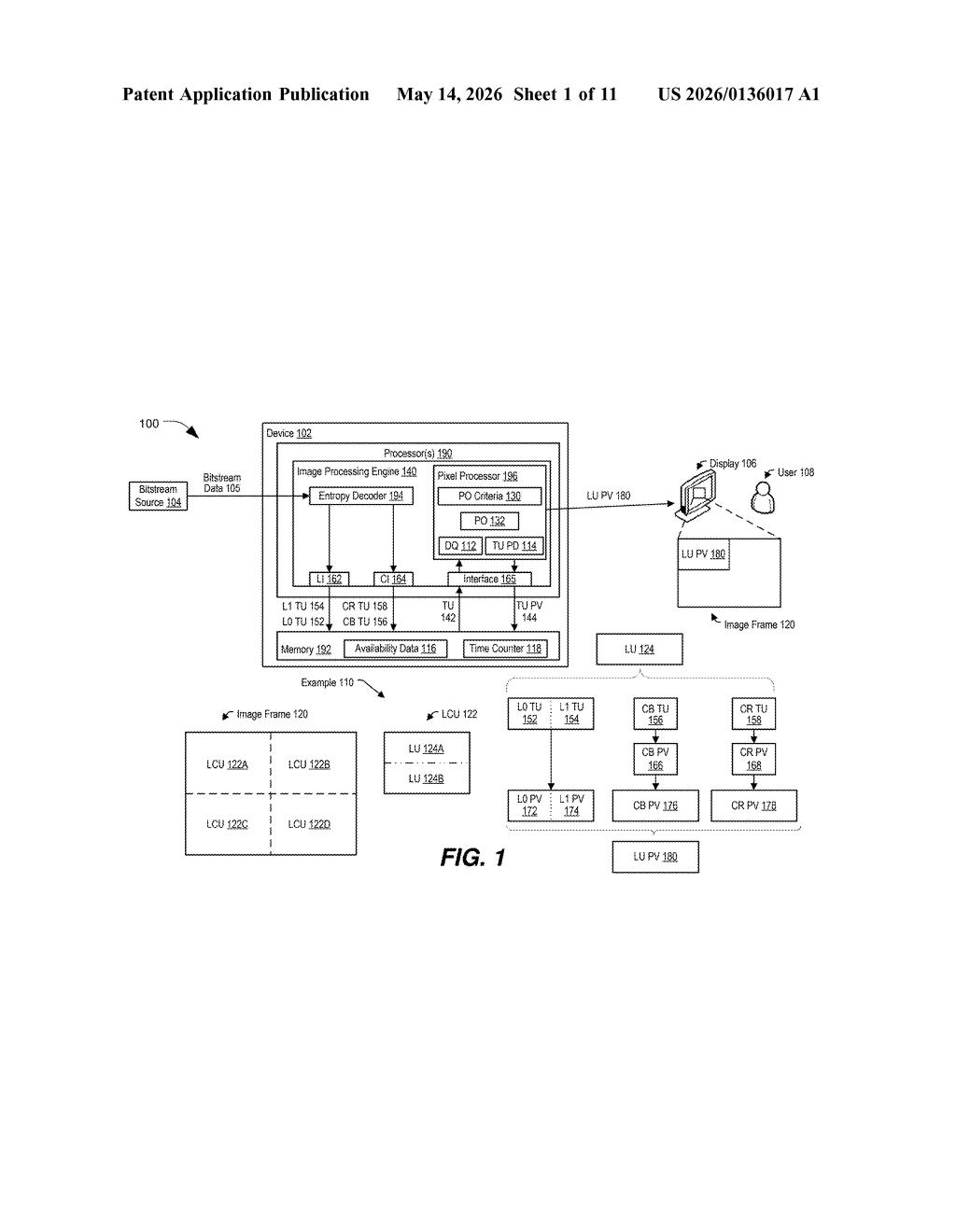 Qualcomm Patent: Smarter Video Decode Scheduling — figure from US 2026/0136017 A1