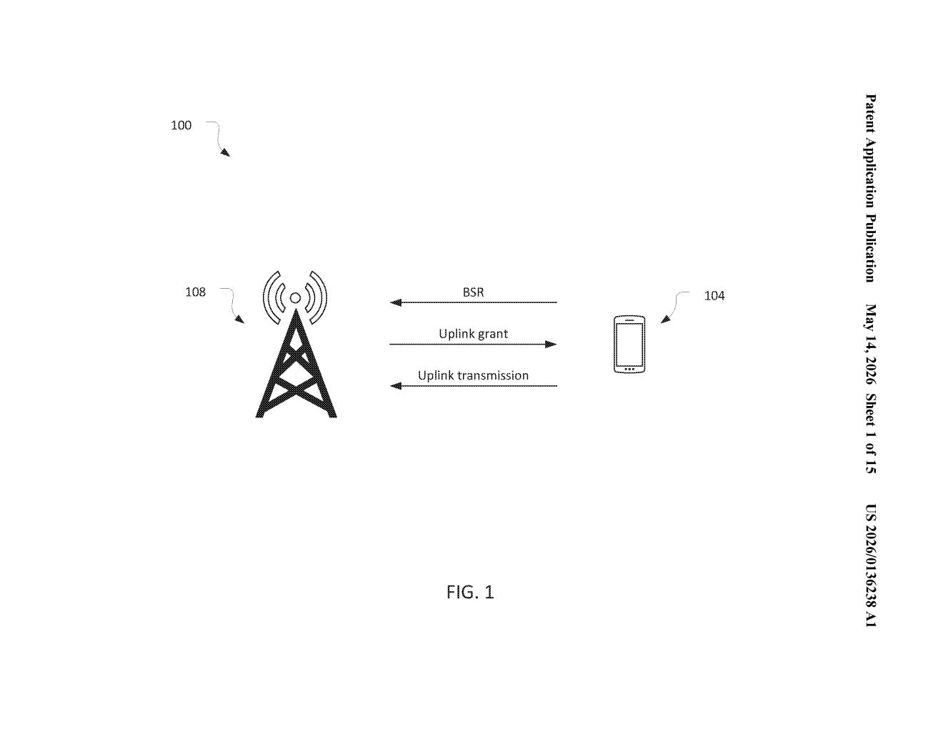 Apple Patent: Buffer Status Reporting in Wireless Networks — figure from US 2026/0136238 A1