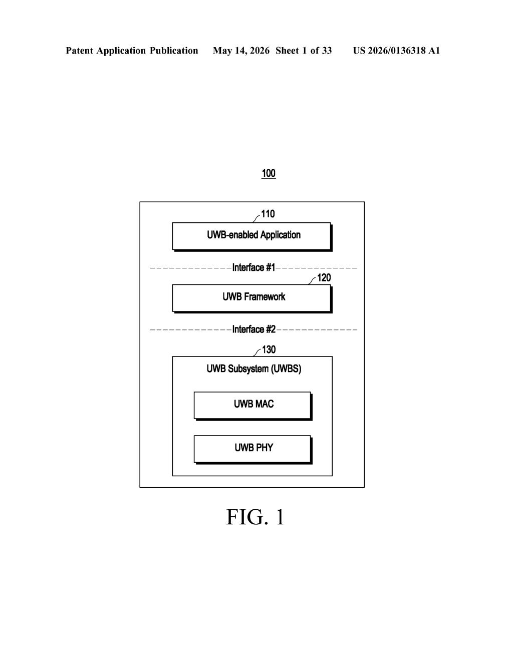 Samsung Patent: UWB Session Handoff Between Devices — figure from US 2026/0136318 A1
