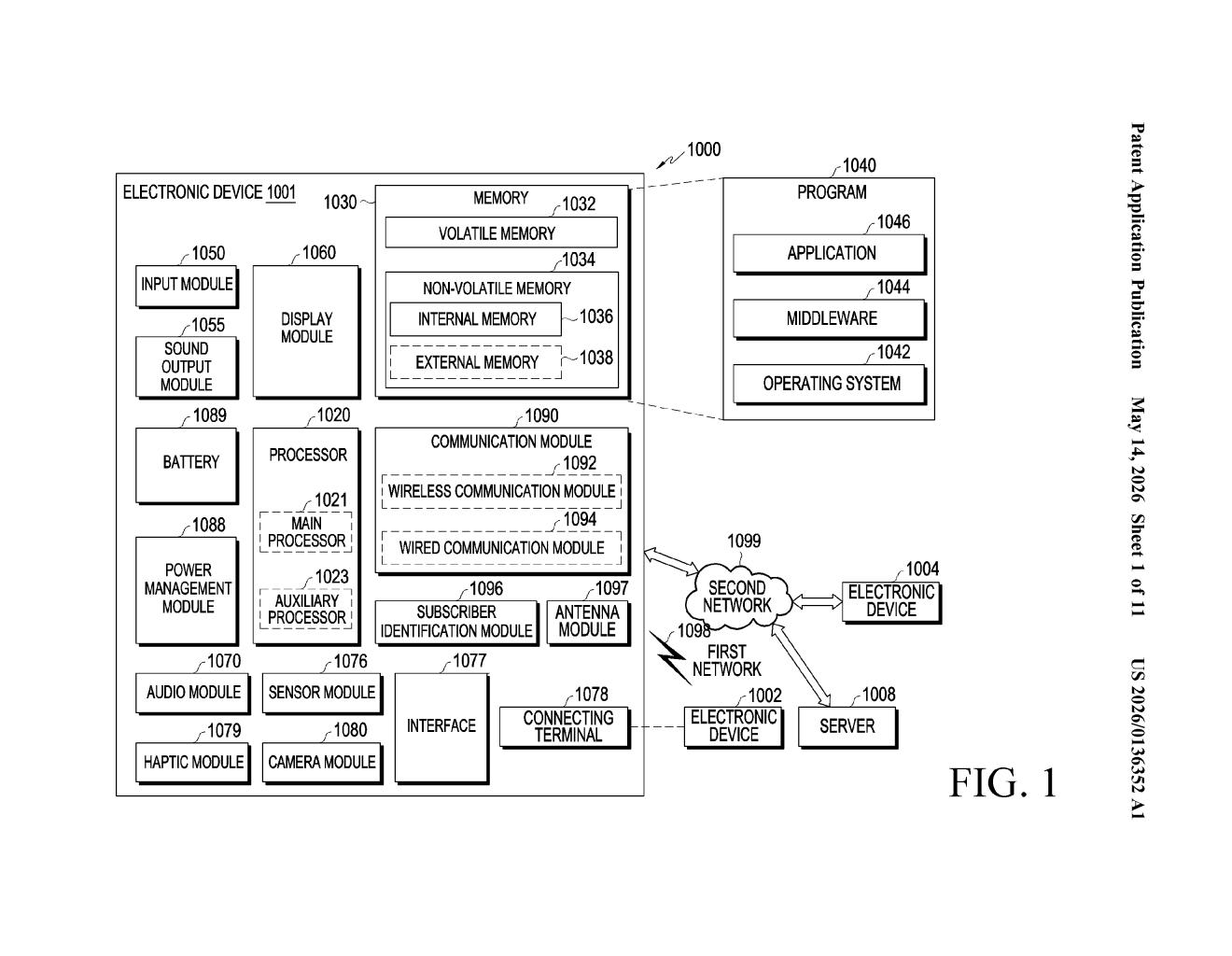 Samsung Patent: Wireless Device Discovery Scheduling — figure from US 2026/0136352 A1