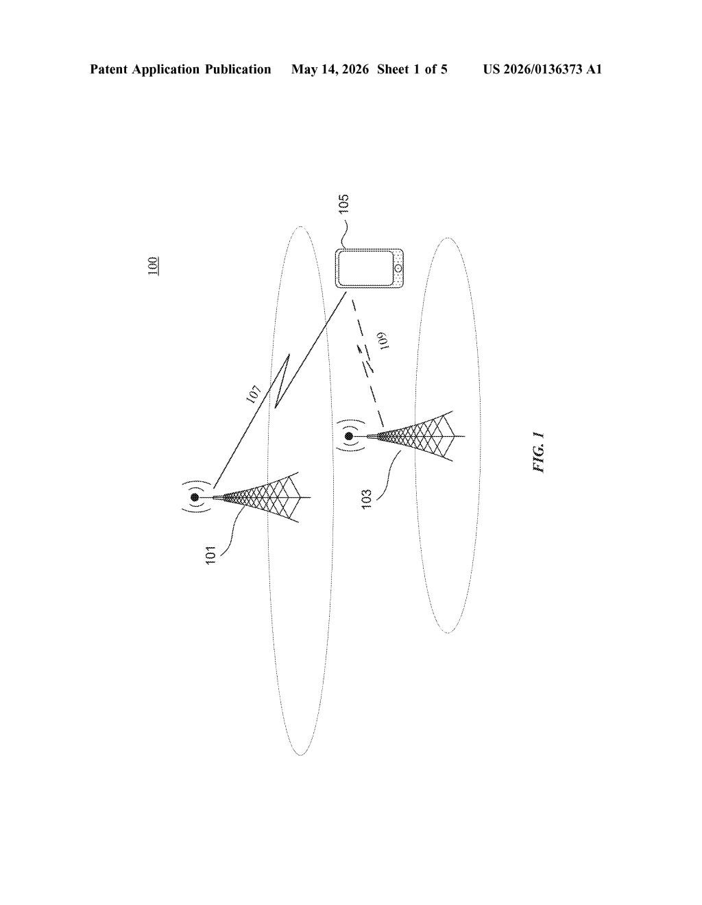 Apple Patent: Multi-Cell 5G Scheduling with Single DCI — figure from US 2026/0136373 A1