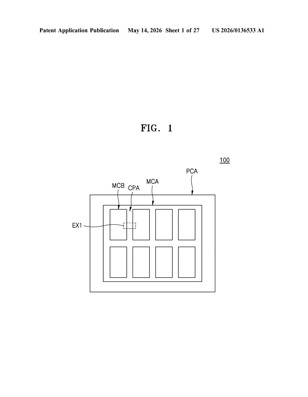 Samsung Patent: 3D Memory Cell Isolation Layer Design — figure from US 2026/0136533 A1