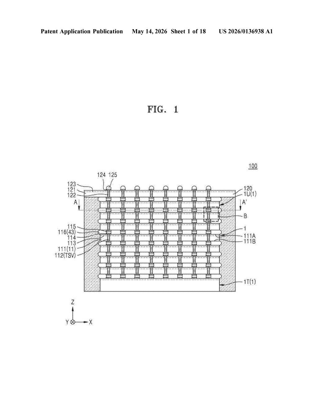 Samsung Patent: Chip Crack Propagation Prevention Structure — figure from US 2026/0136938 A1