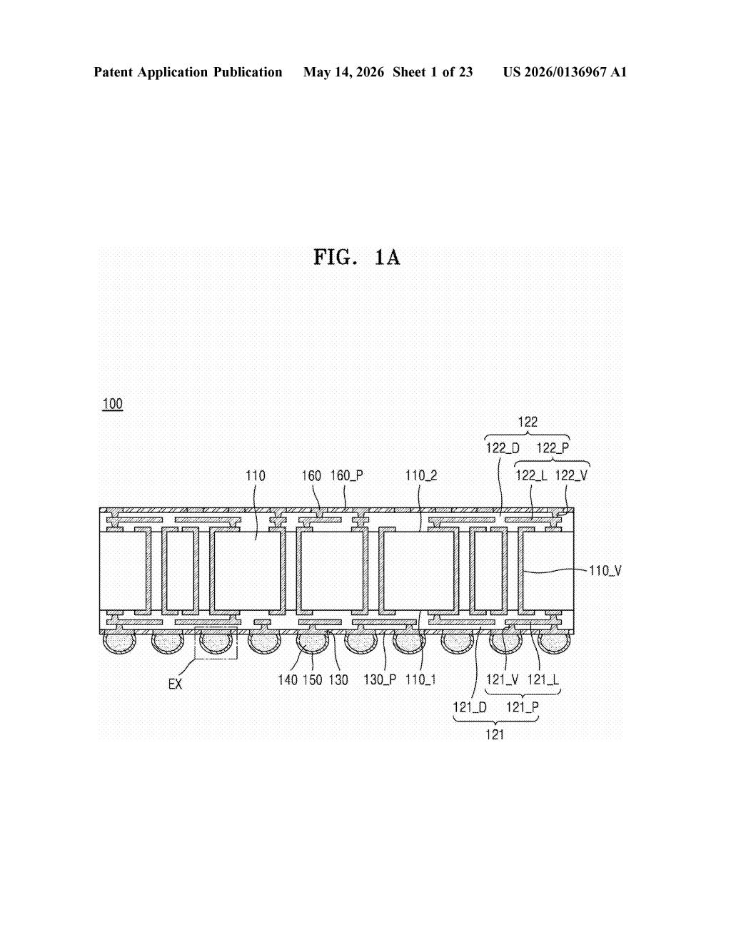 Samsung Patent: Tin-Based Solder Protection for Chip Packages — figure from US 2026/0136967 A1