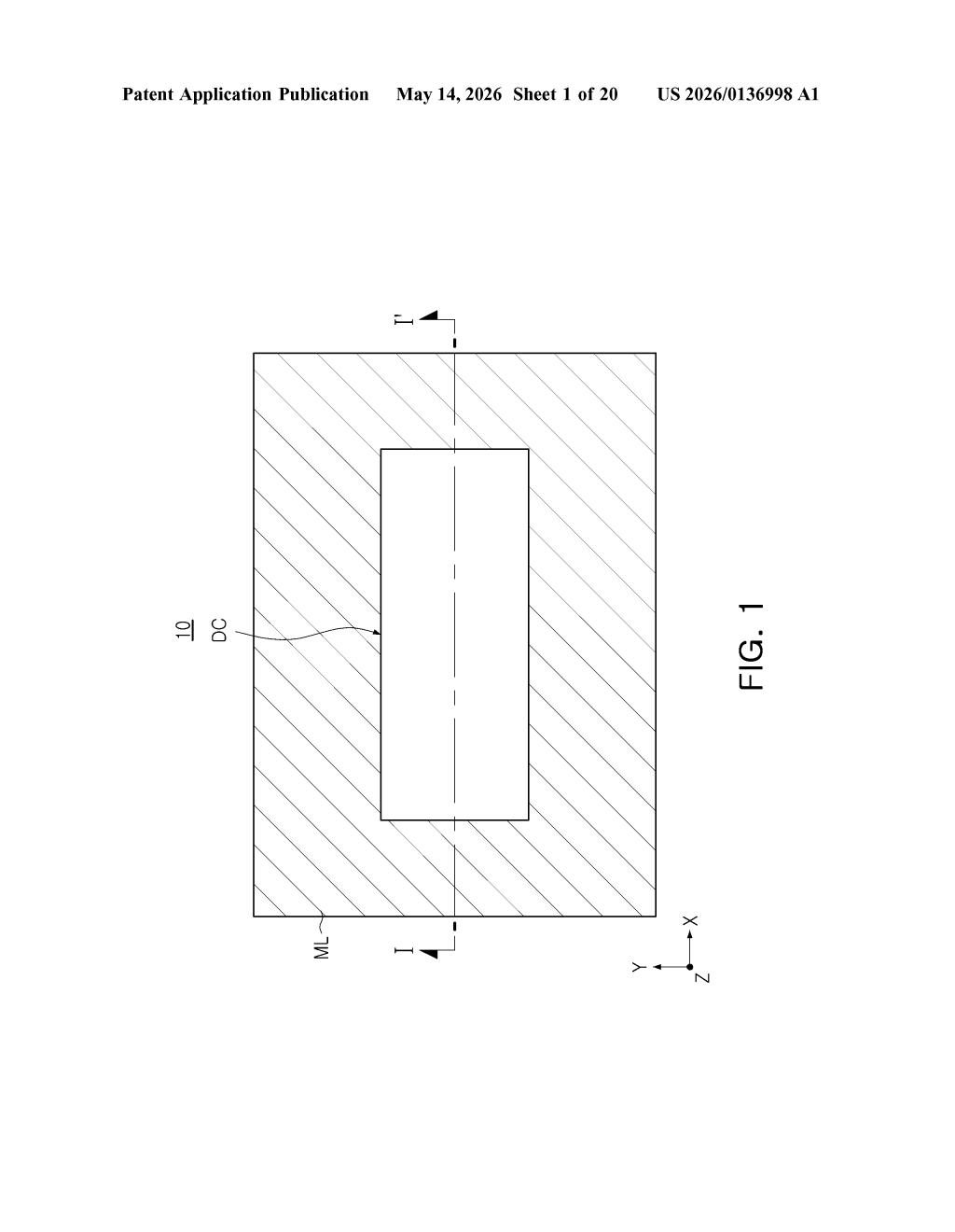 Samsung Patent: Multilayer Adhesive Semiconductor Stack — figure from US 2026/0136998 A1