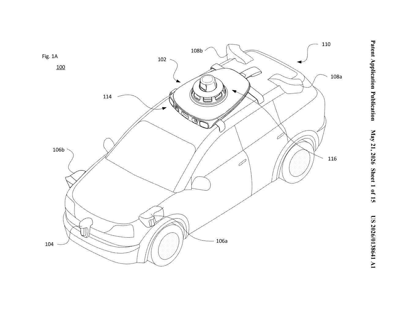 Waymo Patent: Variable Motion Control Envelope Explained — figure from US 2026/0138641 A1