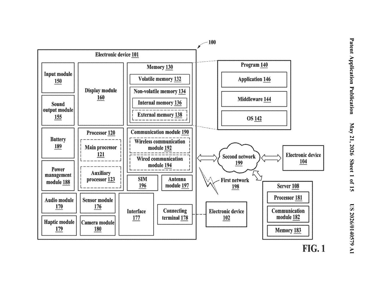 Samsung Patent: Gesture Control for Failed Smart Home Devices — figure from US 2026/0140579 A1