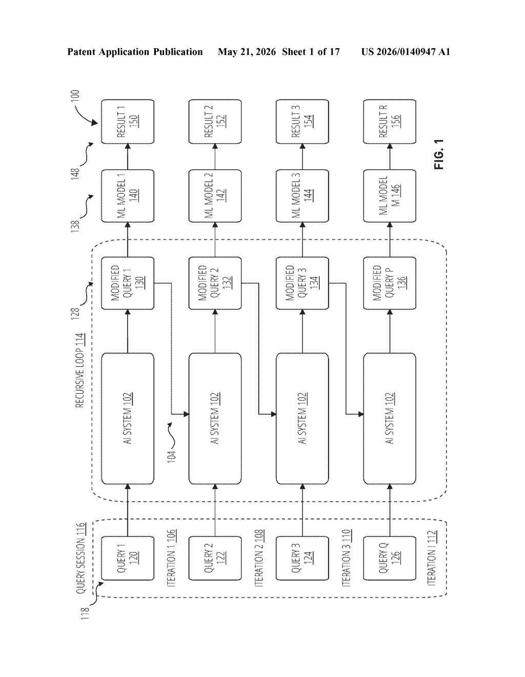 Adobe Patent: AI Query Rewriting and Intent Routing — figure from US 2026/0140947 A1