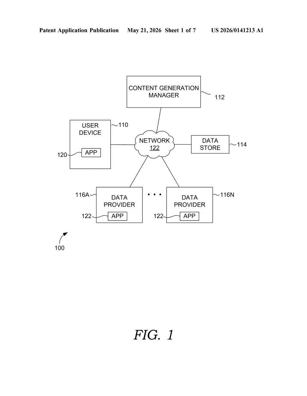 Adobe Patent: Hierarchical Knowledge Graphs for AI Queries — figure from US 2026/0141213 A1