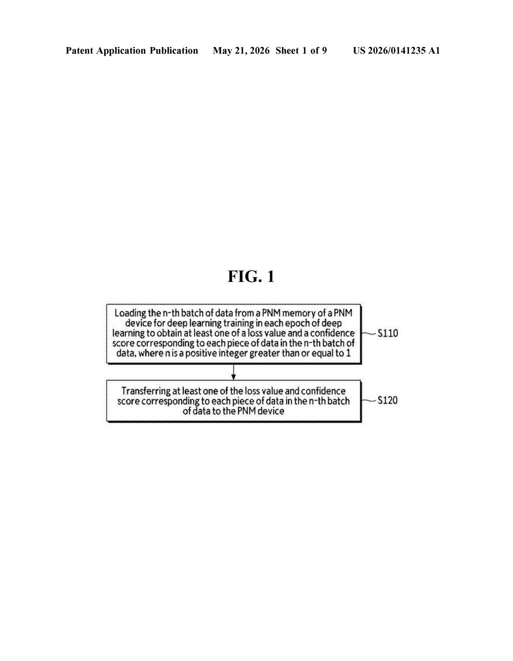 Samsung Patent: Near-Memory Deep Learning Optimization — figure from US 2026/0141235 A1