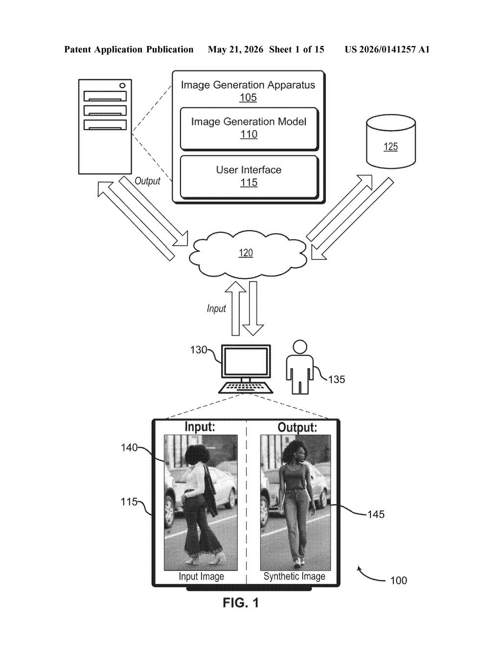 Adobe Patent: Faster AI Image Generation via Encoder Distillation — figure from US 2026/0141257 A1