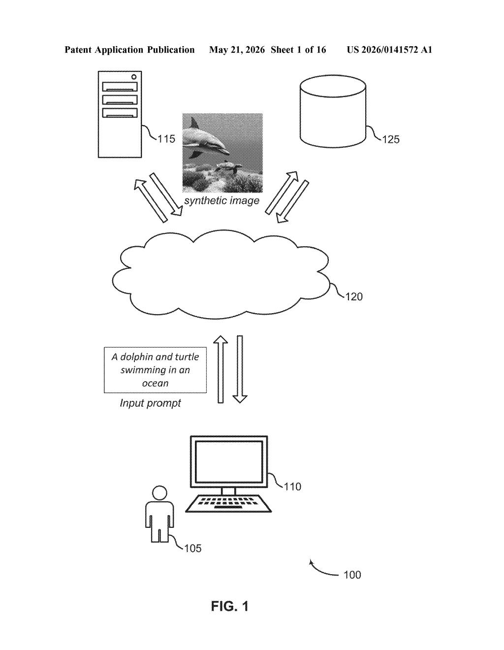 Adobe Patent: Fixing AI Image Layout With Attention Contrast — figure from US 2026/0141572 A1