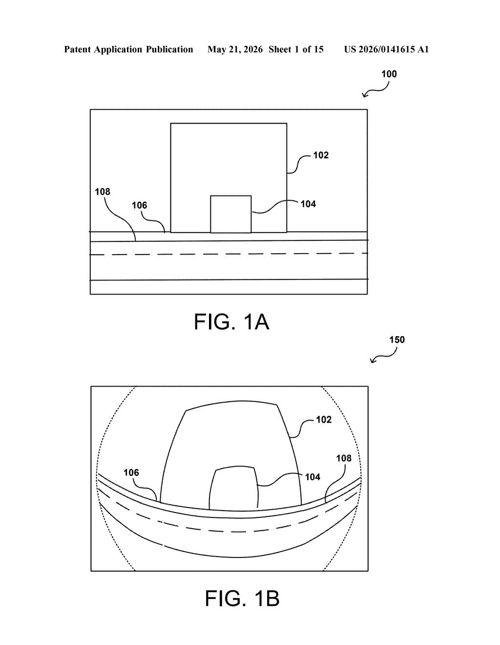 Nvidia Patent: 3D Gaussian Splatting for Distorted Cameras — figure from US 2026/0141615 A1