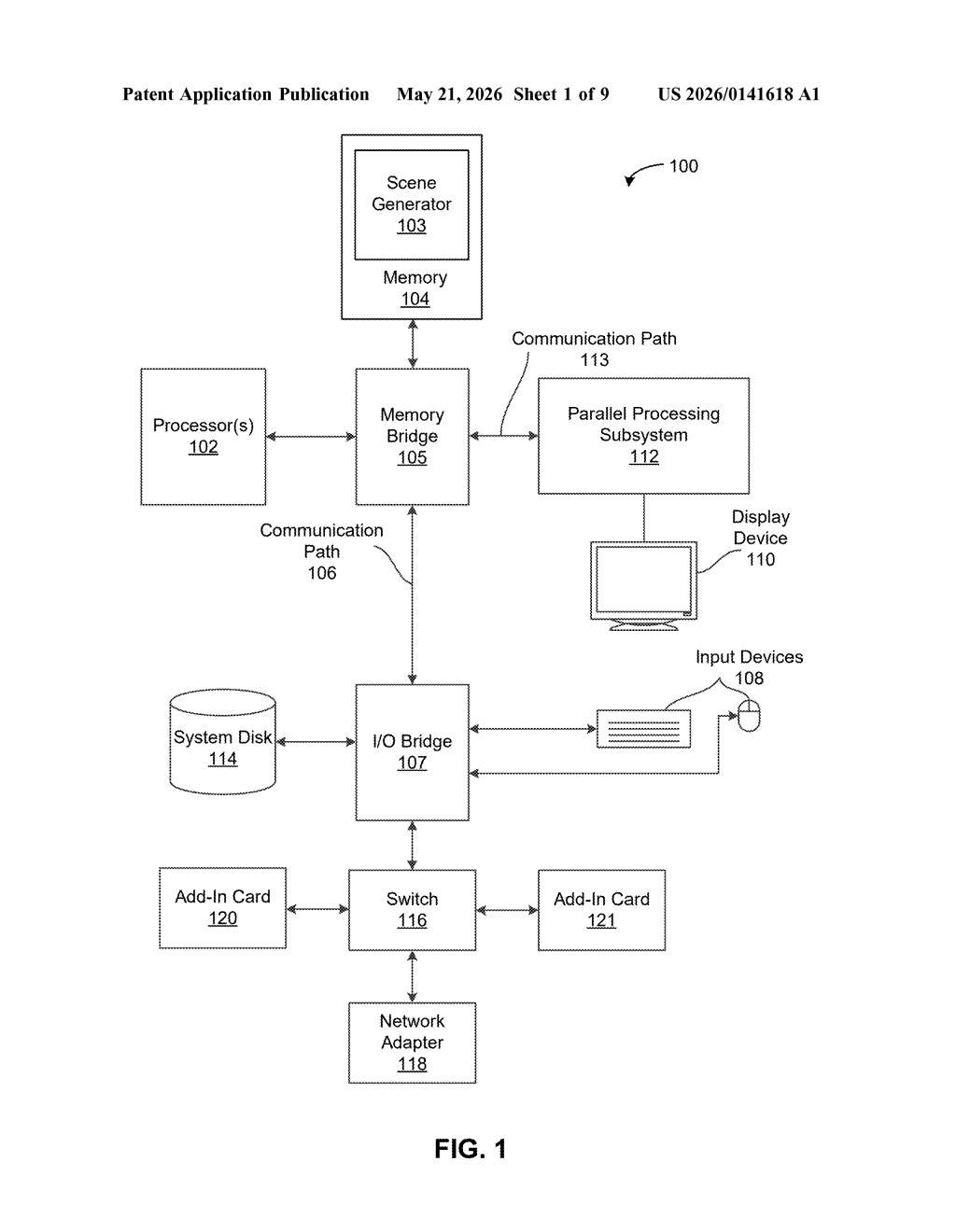 Nvidia Patent: 4D Scene Generation for Autonomous Driving — figure from US 2026/0141618 A1