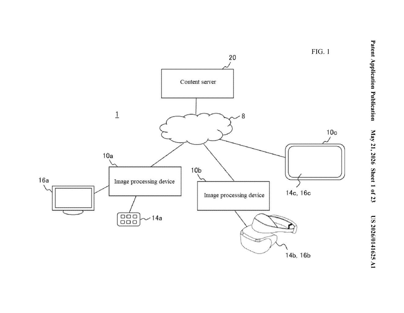 Sony Patent: Tile-Based Streaming for 3D Rendering — figure from US 2026/0141625 A1