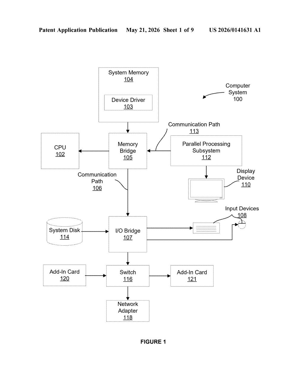 Nvidia Patent: Spatio-Temporal 3D Scene Reconstruction — figure from US 2026/0141631 A1