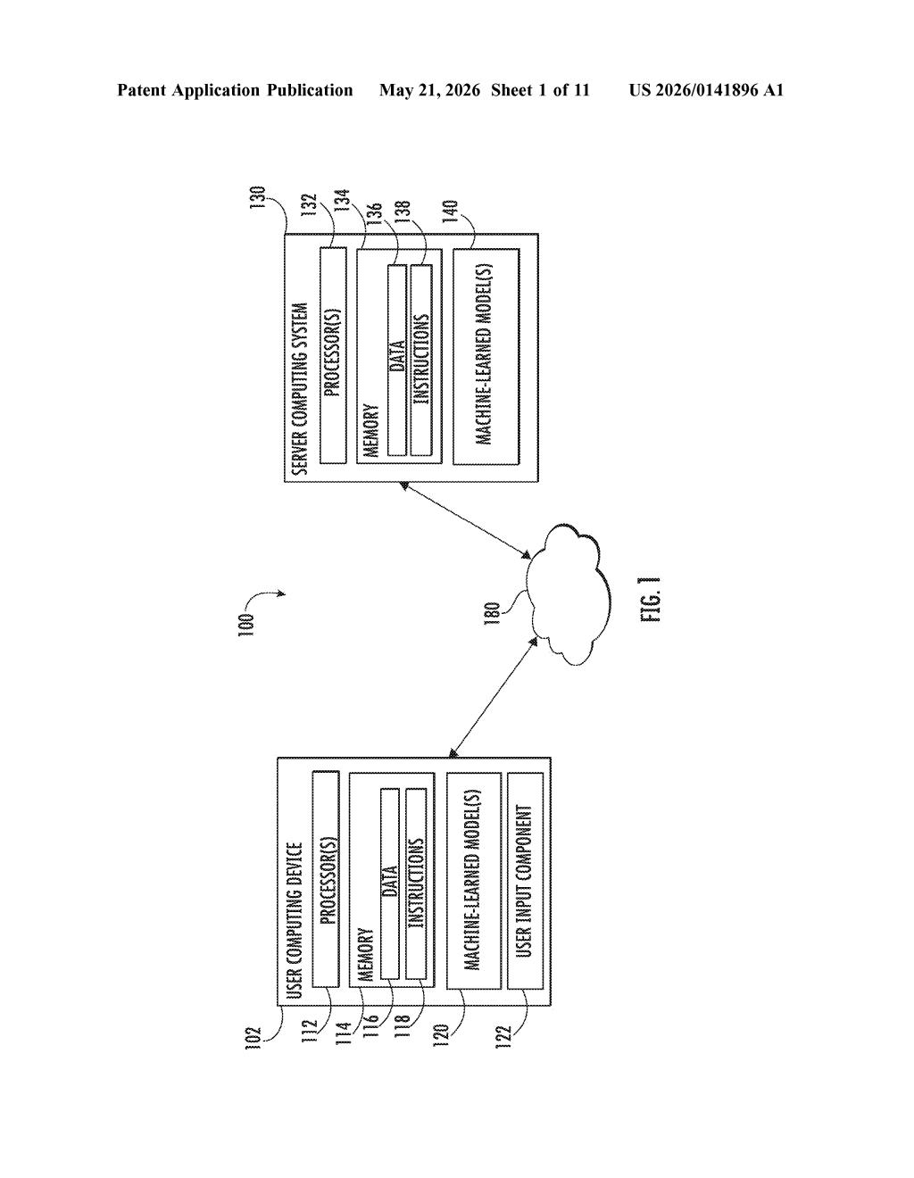 Google Patent: AI Text Extraction and Transform from Images — figure from US 2026/0141896 A1