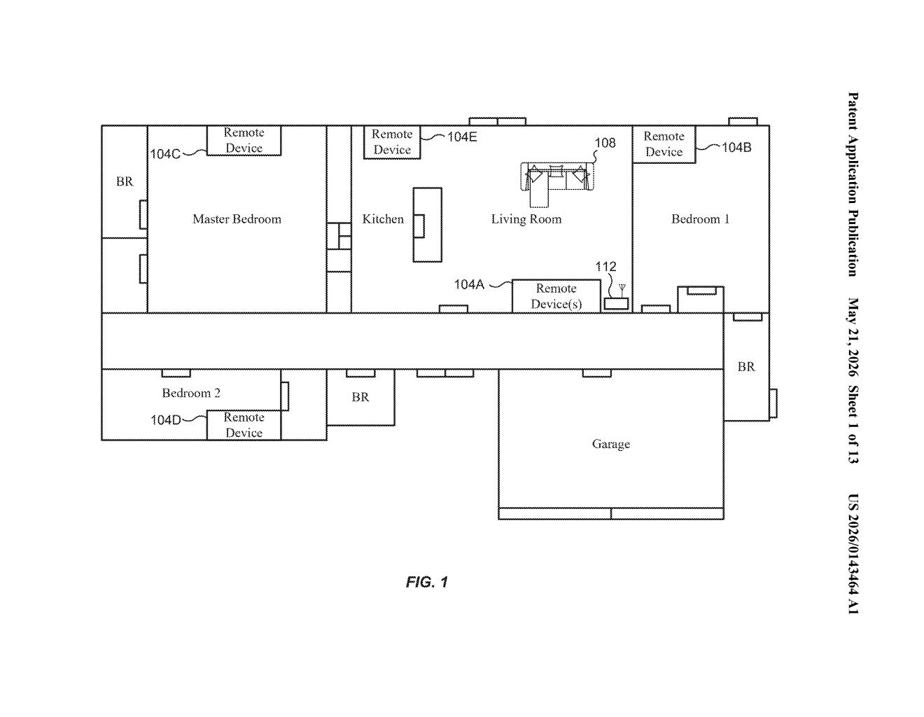 Apple Patent: Ranking AirPlay Speakers by Physical Proximity — figure from US 2026/0143464 A1