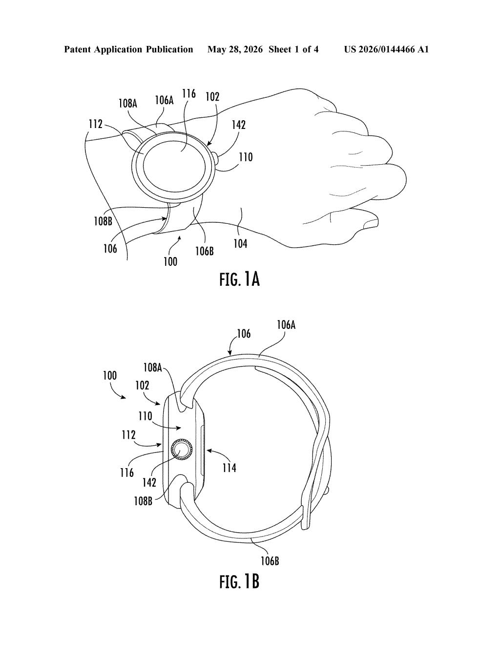 Google Patent: Temperature-Corrected Skin Autofluorescence — figure from US 2026/0144466 A1