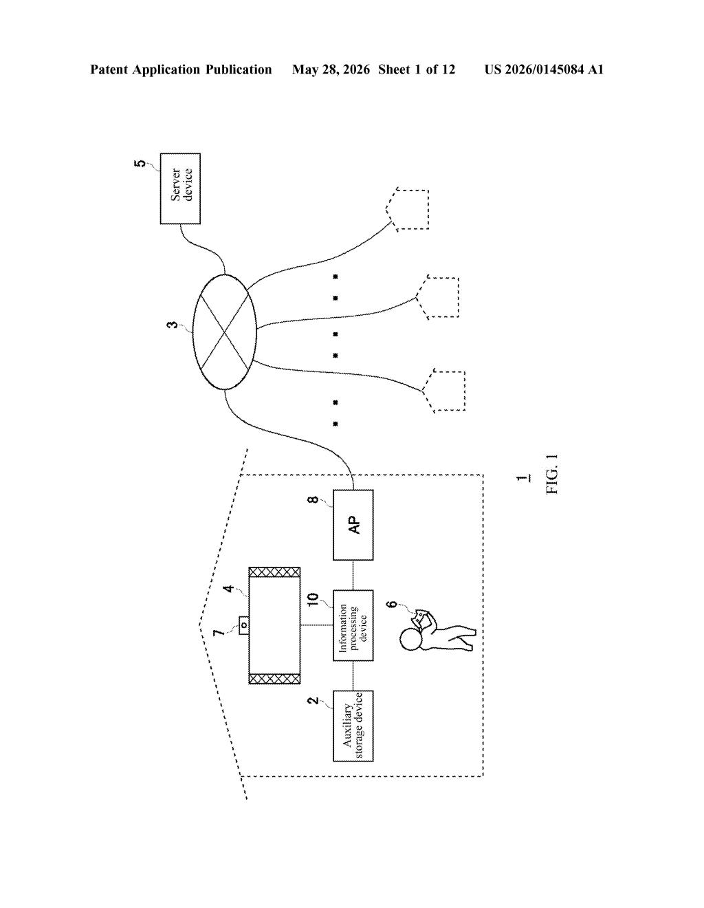 Sony Patent: Matchmaking Friends by Gaming Schedule — figure from US 2026/0145084 A1