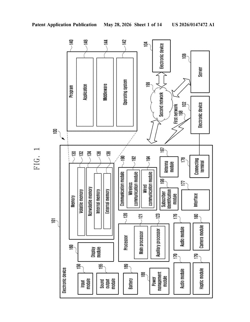 Samsung Patent: Handwriting Input Auto-Correction Explained — figure from US 2026/0147472 A1